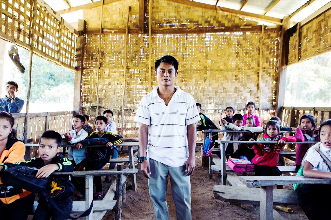 HALO’s sessions complement the work of Mr. Paiwan, the local teacher, who will use the materials HALO left behind to teach future lessons to his students. 