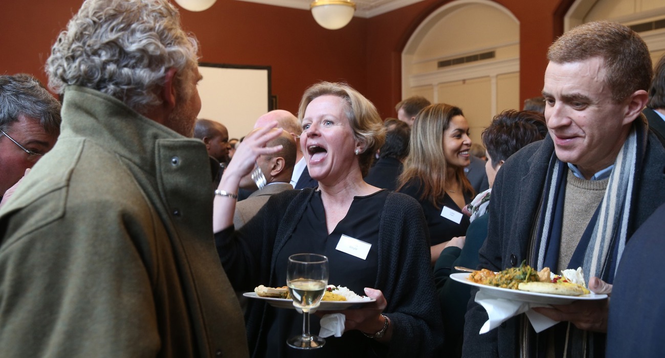 Guests at The HALO Trust memorial service, in Chelsea Old Church, London
