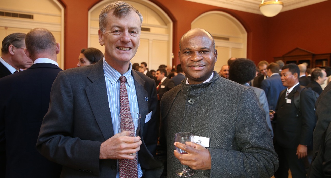 Guests at The HALO Trust memorial service, in Chelsea Old Church, London