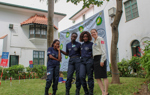 A group of HALO Trust staff at the BP Angola grant signing ceremony in Luanda, May 2019