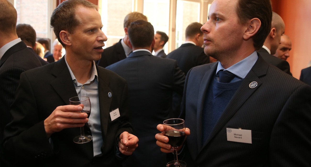 Guests at The HALO Trust memorial service, in Chelsea Old Church, London