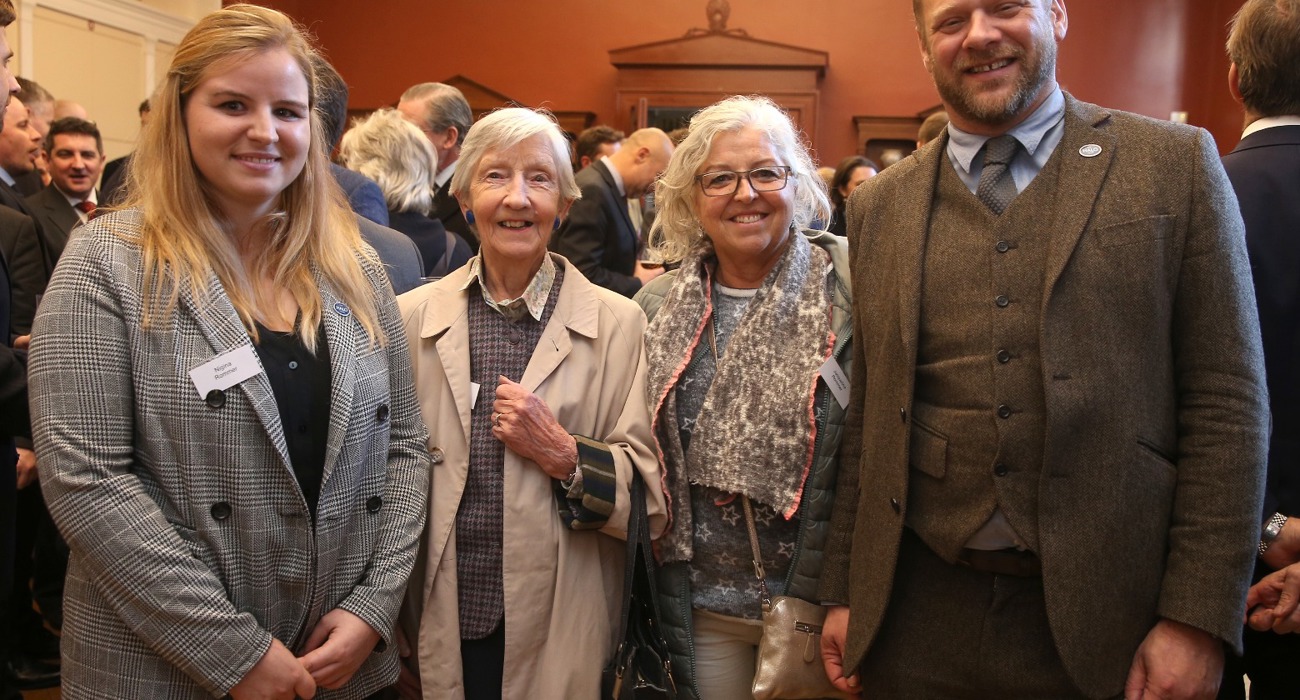 Guests at The HALO Trust memorial service, in Chelsea Old Church, London