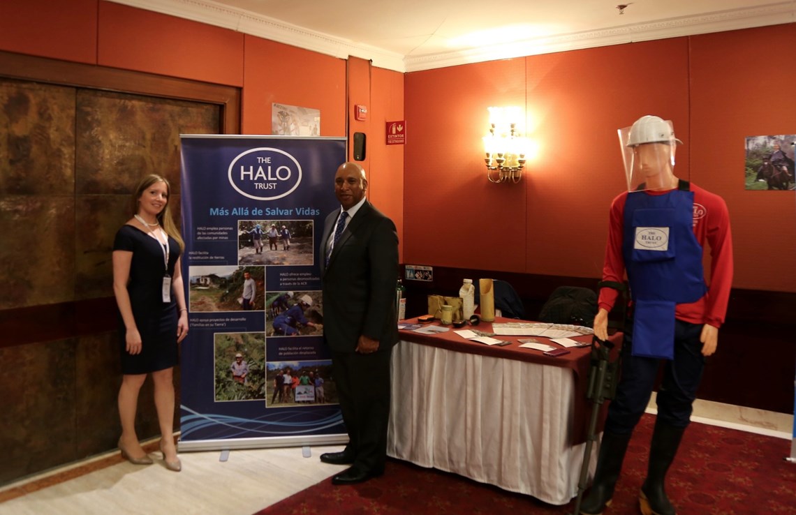 U.S. State Department, PM/WRA at the HALO stand