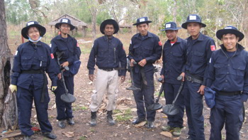 Myanmar staff complete HALO management course
