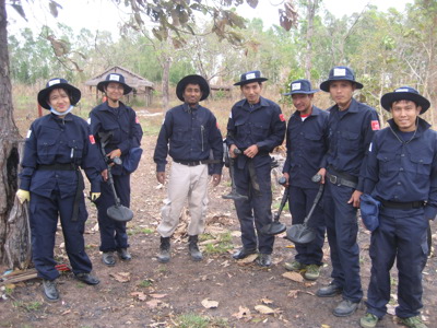 Link to Myanmar staff complete HALO management course