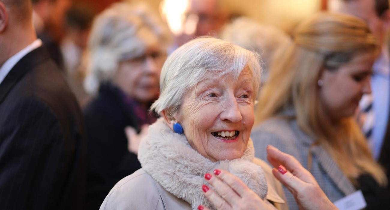 Guests at The HALO Trust memorial service, in Chelsea Old Church, London