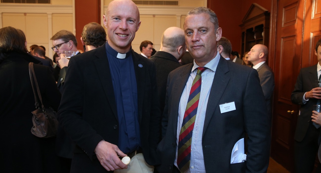 Guests at The HALO Trust memorial service, in Chelsea Old Church, London