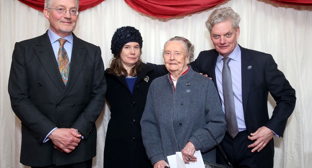 Guests at The HALO Trust memorial service, in Chelsea Old Church, London