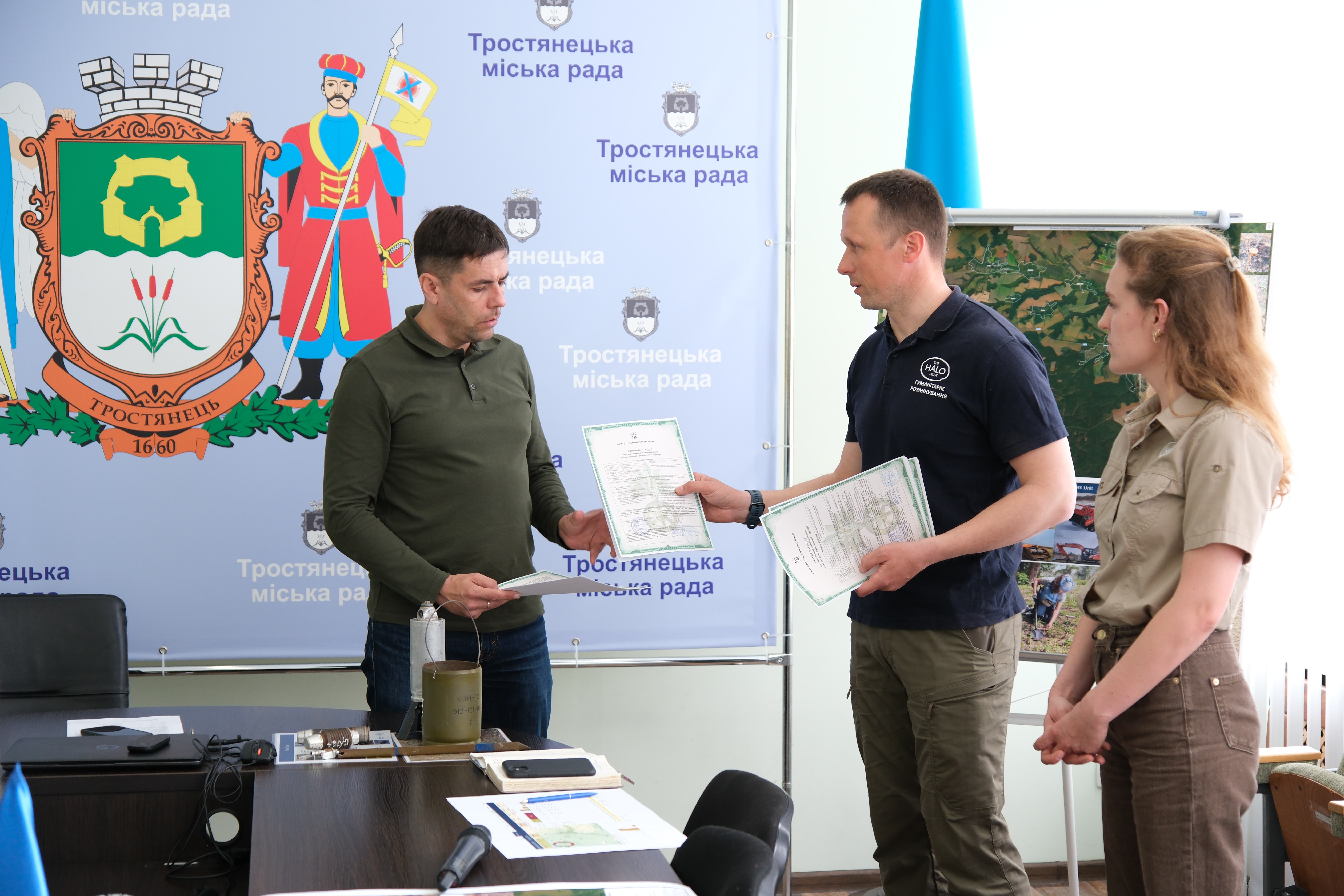 HALO Ukraine вперше повернула розміновані землі на Сумщині місцевим громадам
