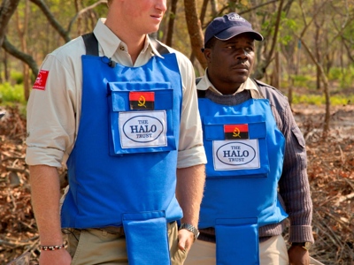 Link to Prince Harry visits HALO Angola