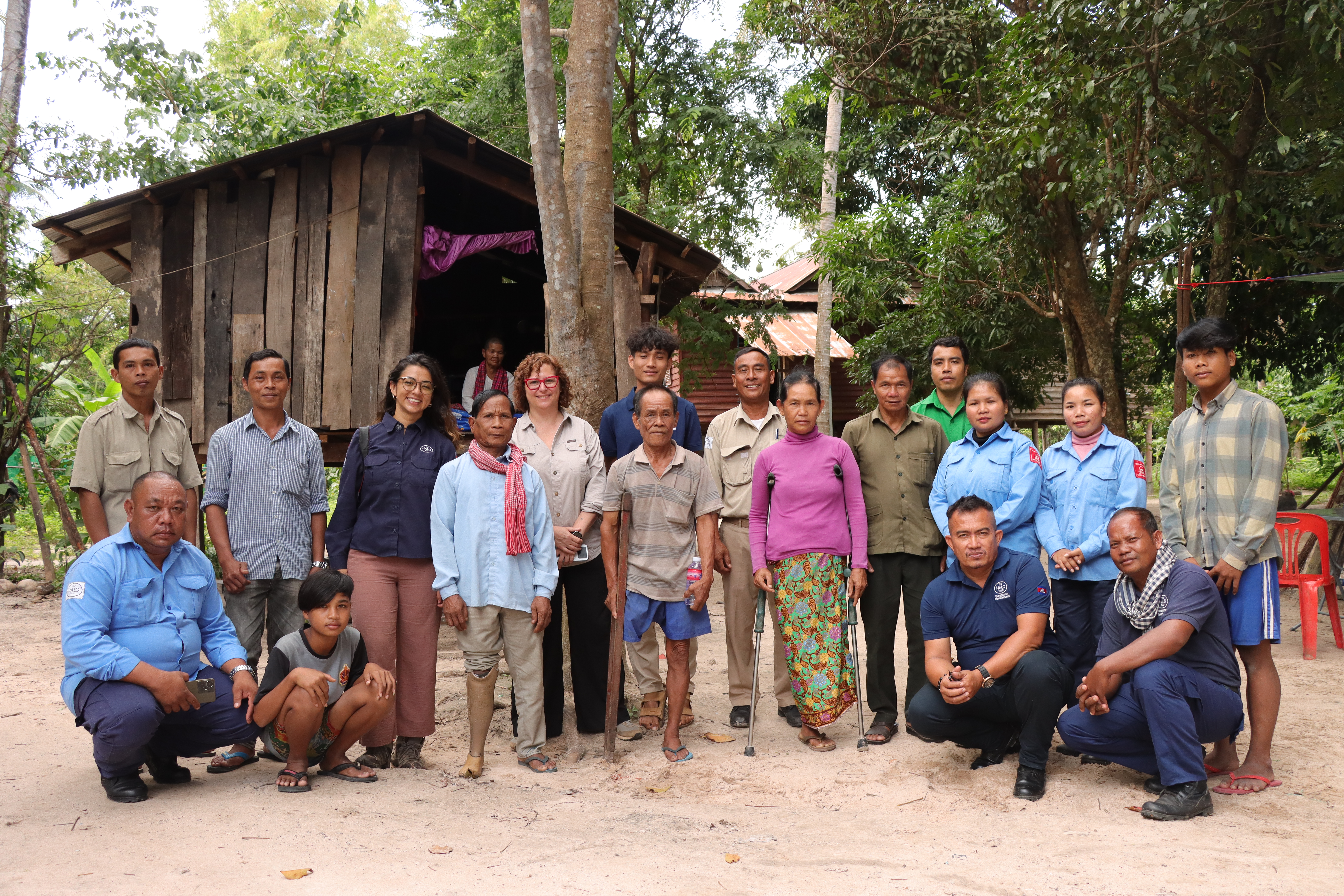 HALO staff group Cambodia