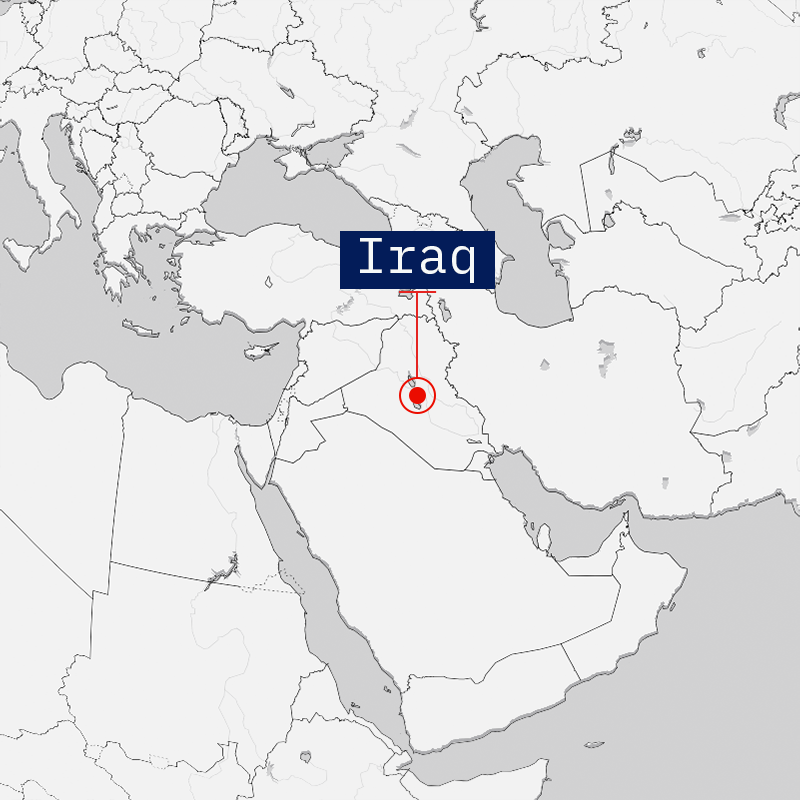 Map of Iraq