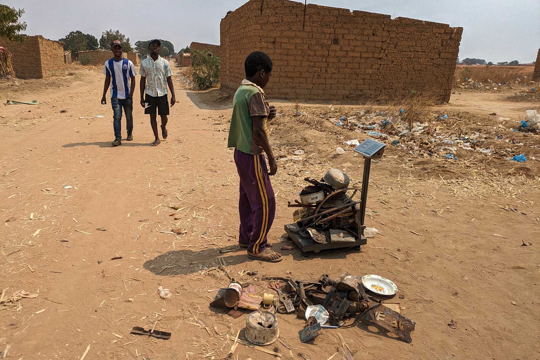 Hidden explosives in rural Angola