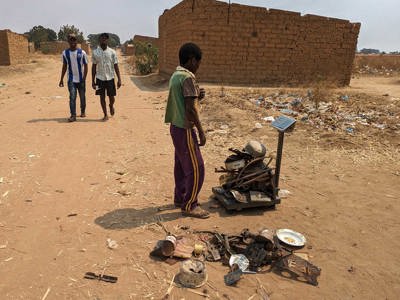 Link to destroying explosives in Angola