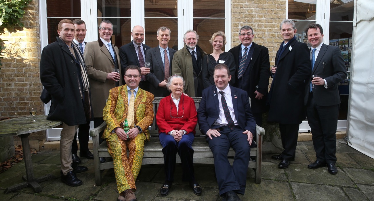 Guests at The HALO Trust memorial service, in Chelsea Old Church, London
