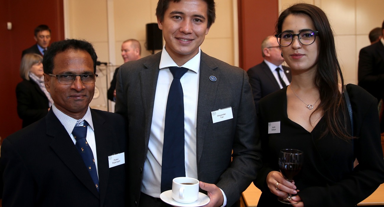 Guests at The HALO Trust memorial service, in Chelsea Old Church, London