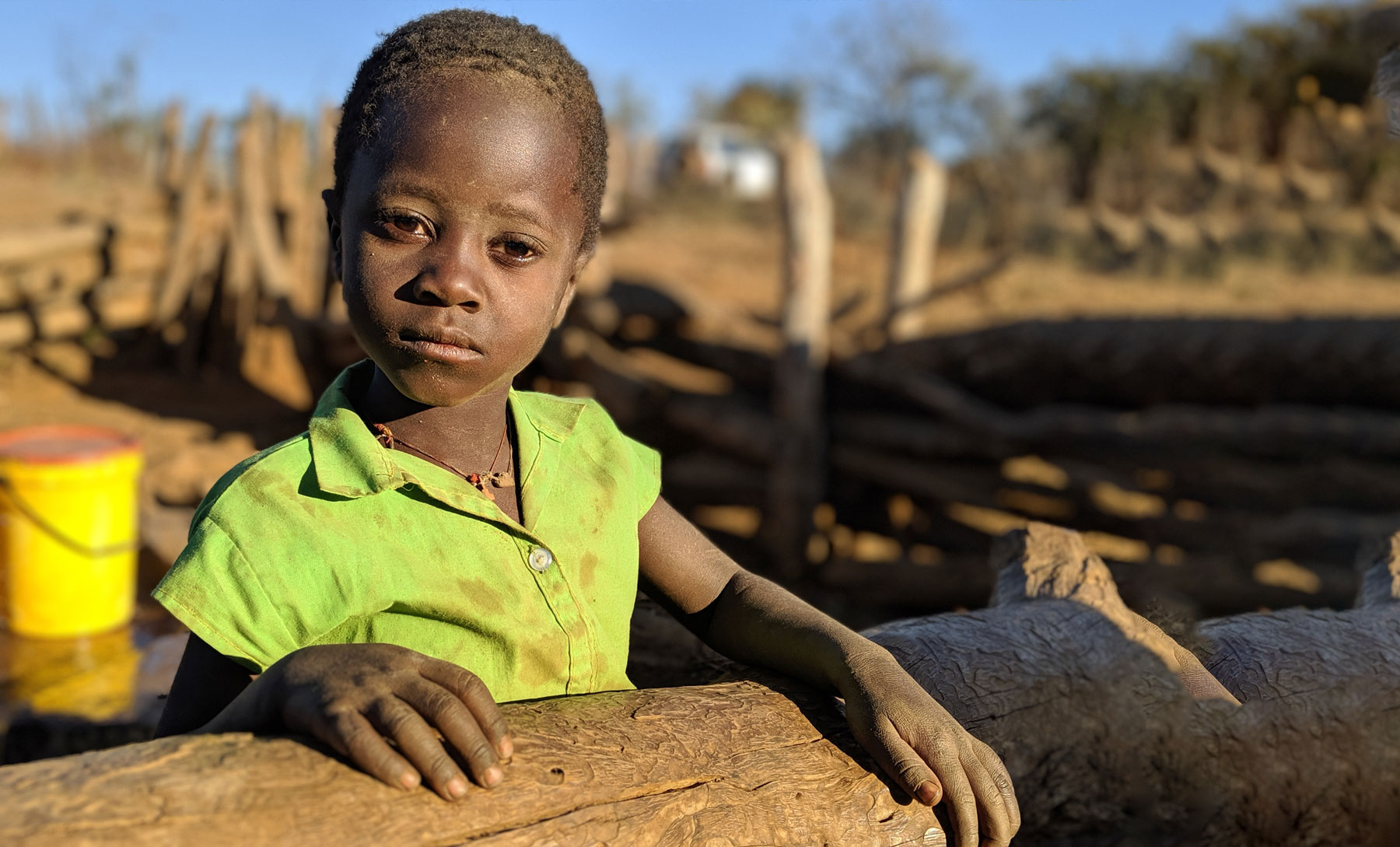 A child from a Musanzikwa Village, Zimbabwe