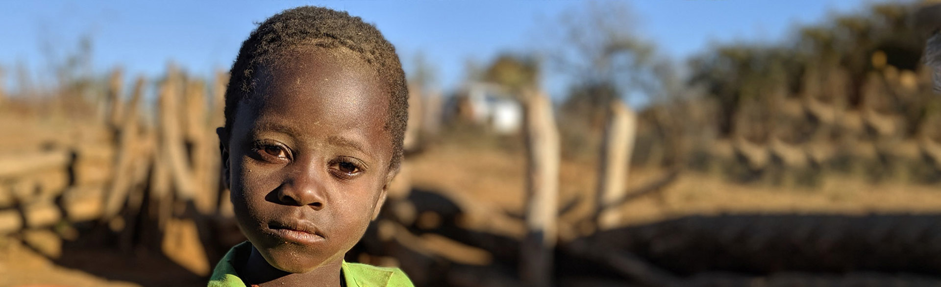 A child from a Musanzikwa Village, Zimbabwe