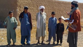 Living on the frontline in Afghanistan