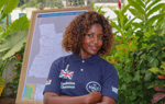 HALO Trust deminer attending the BP Angola grant signing ceremony in Luanda, May 2019