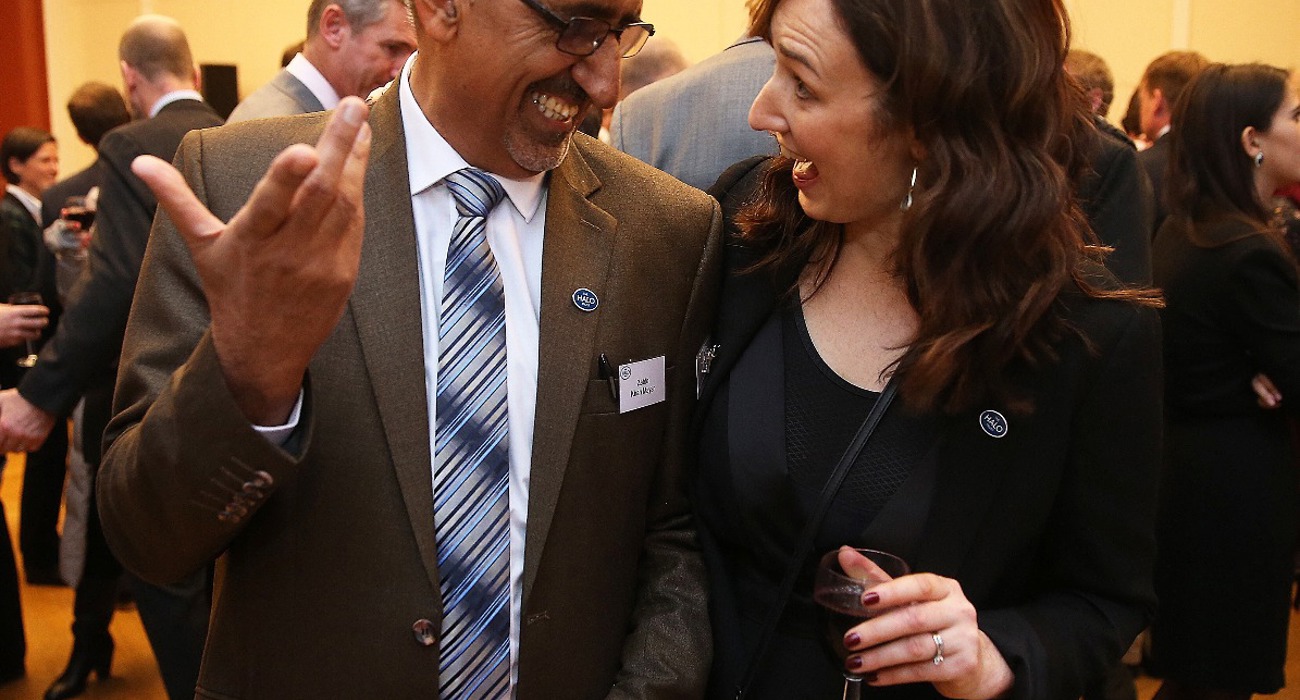 Guests at The HALO Trust memorial service, in Chelsea Old Church, London