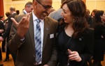 Guests at The HALO Trust memorial service, in Chelsea Old Church, London