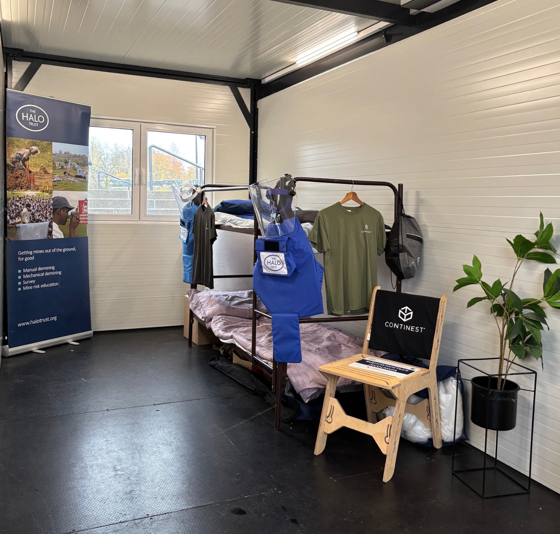 HALO's display at GICHD Innovation Coneference 2025