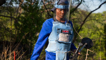UK Funding To Clear Mines Around The World