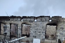 Згарище господарської будівлі