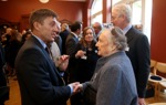 Guests at The HALO Trust memorial service, in Chelsea Old Church, London