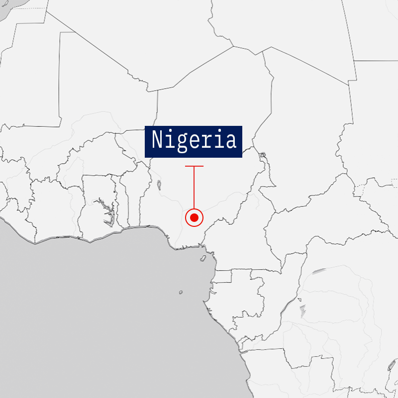 Map of Nigeria