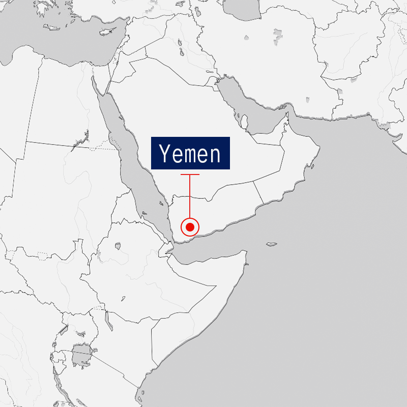 Map of Yemen