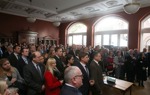 Guests at The HALO Trust memorial service, in Chelsea Old Church, London