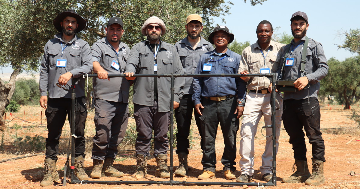 HALO deminers to join Syria's recovery