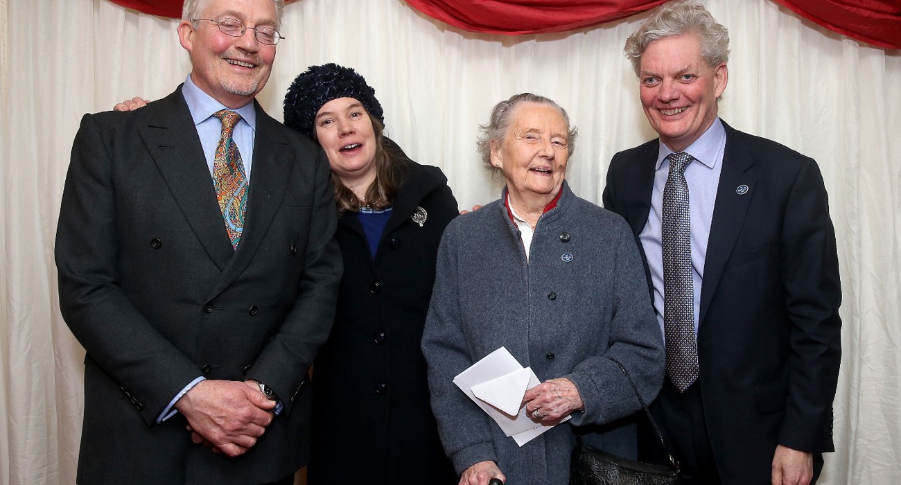 Guests at The HALO Trust memorial service, in Chelsea Old Church, London