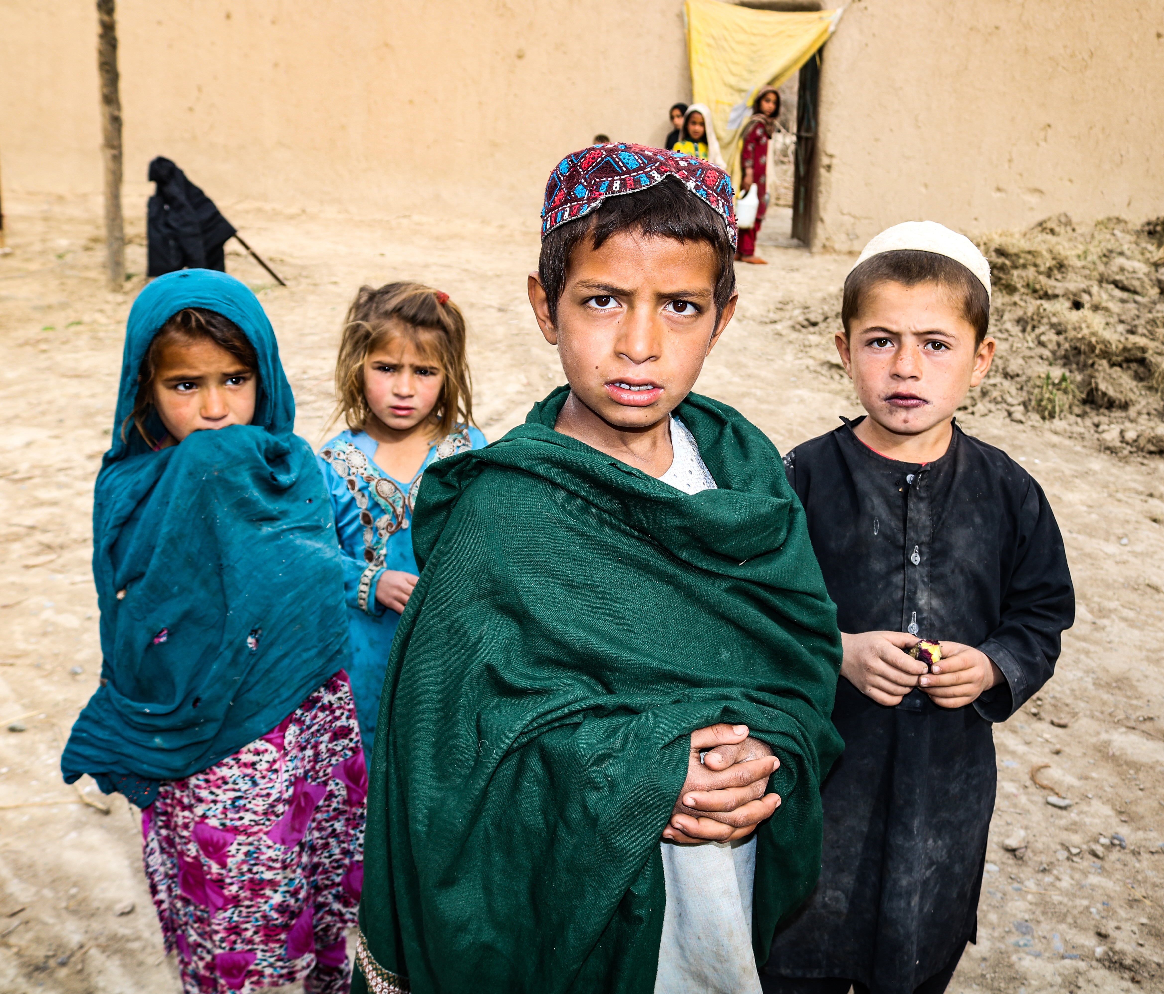 Children Whose Home Was Used To Store Ieds, Kandahar