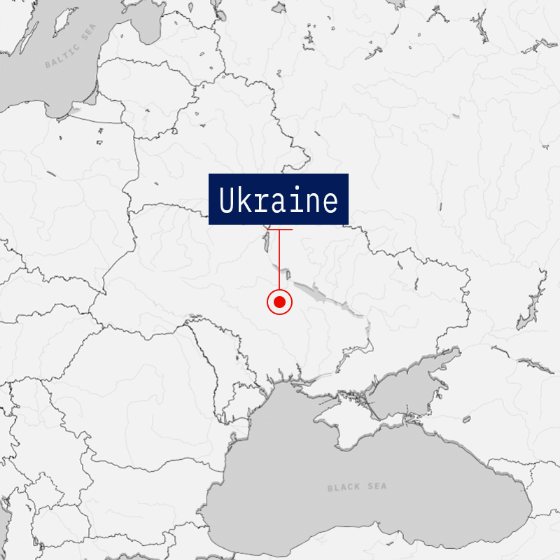 Map of Ukraine