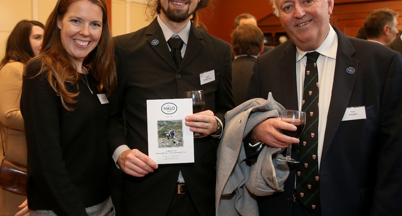 Guests at The HALO Trust memorial service, in Chelsea Old Church, London