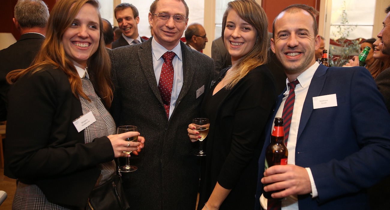 Guests at The HALO Trust memorial service, in Chelsea Old Church, London