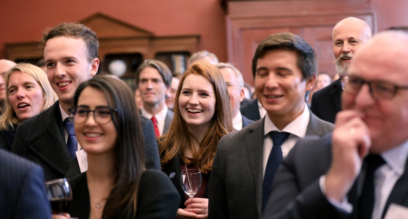 Guests at The HALO Trust memorial service, in Chelsea Old Church, London