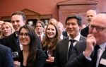 Guests at The HALO Trust memorial service, in Chelsea Old Church, London