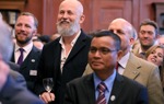 Guests at The HALO Trust memorial service, in Chelsea Old Church, London