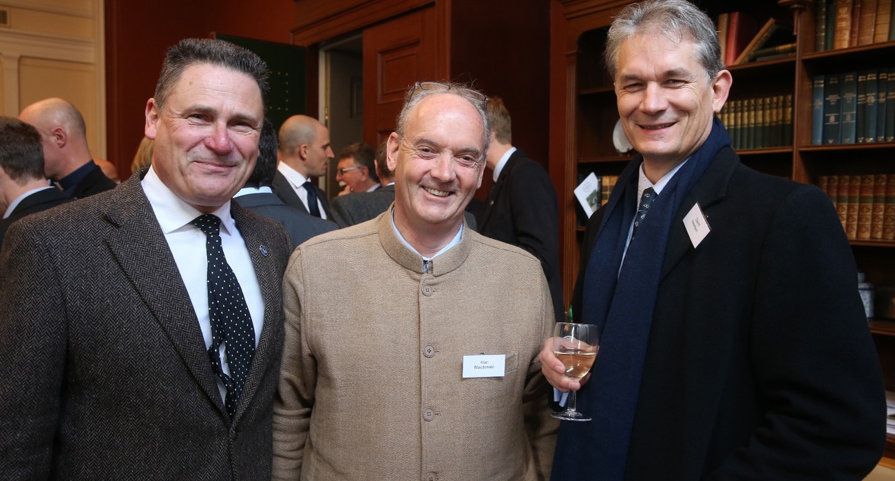 Guests at The HALO Trust memorial service, in Chelsea Old Church, London
