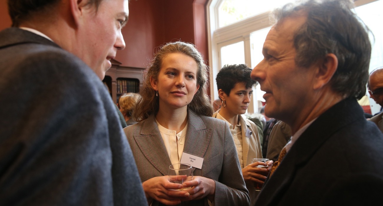 Guests at The HALO Trust memorial service, in Chelsea Old Church, London