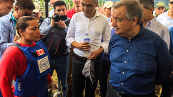 UN Secretary General visits HALO Colombia