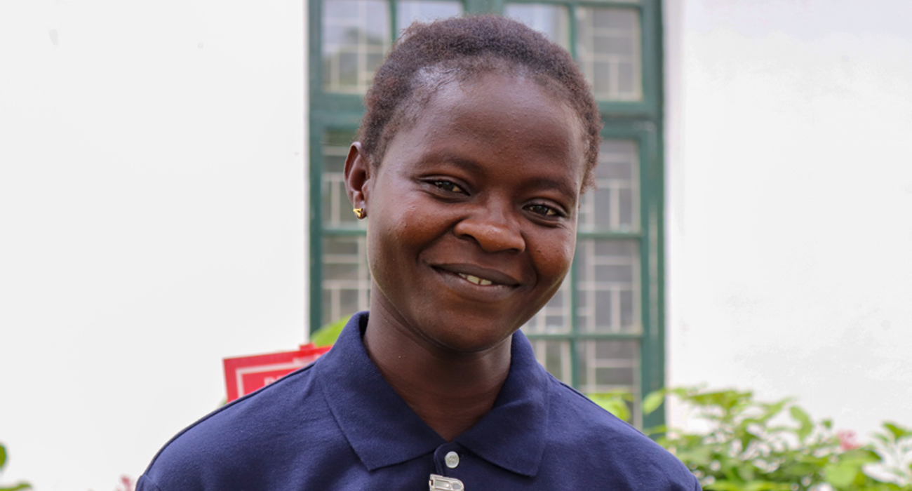 HALO Trust deminer, attending the BP Angola grant signing ceremony in Luanda