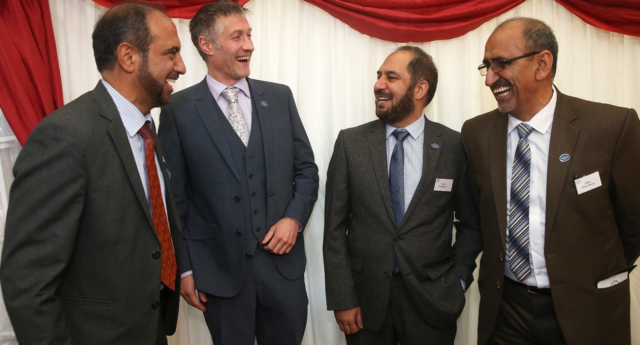 Guests at The HALO Trust memorial service, in Chelsea Old Church, London