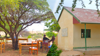 The school that was once a minefield