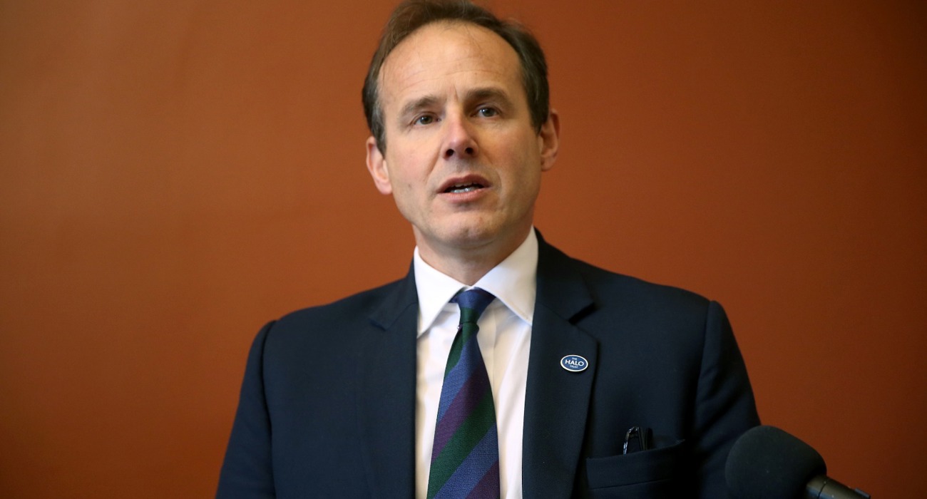 James Cowan at The HALO Trust memorial service