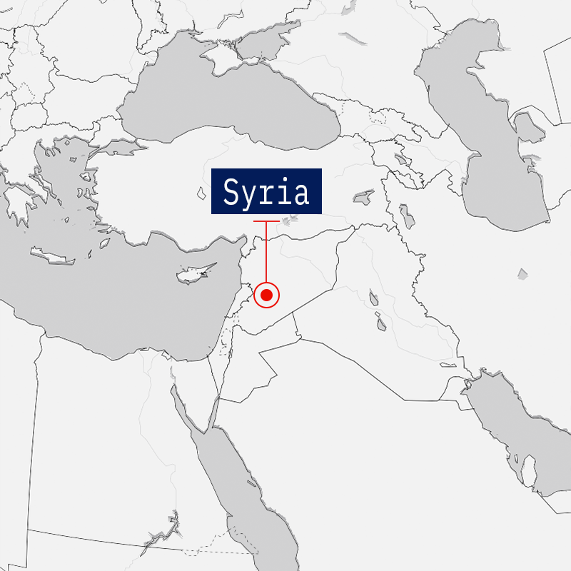 Map of Syria
